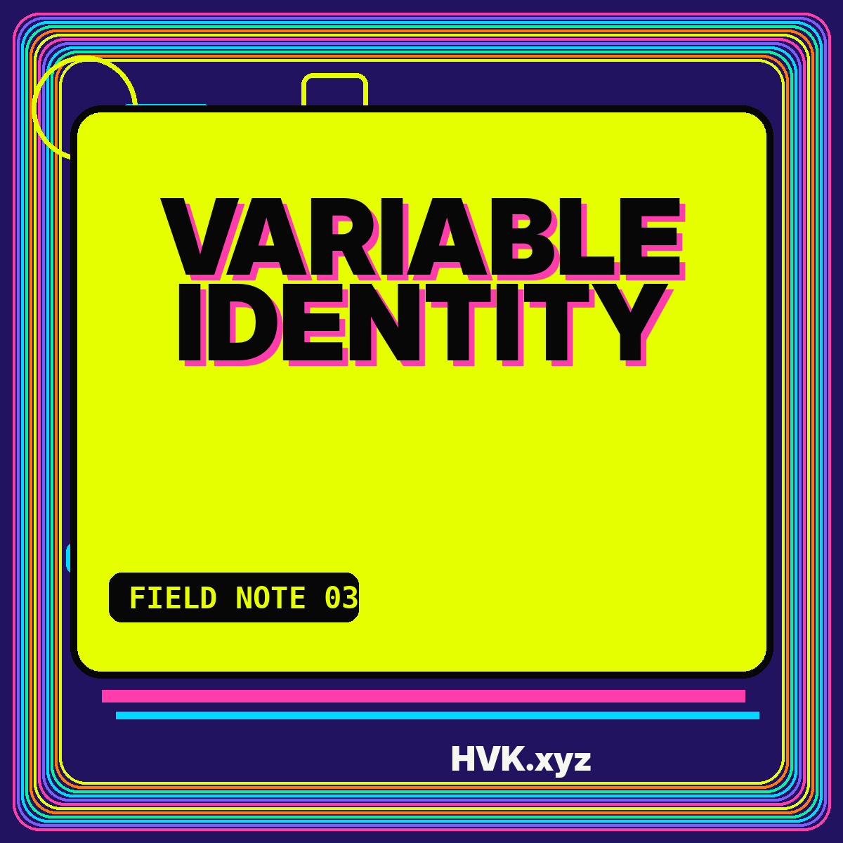 Typography card for Variable Fonts for Flexible Digital Identity Systems